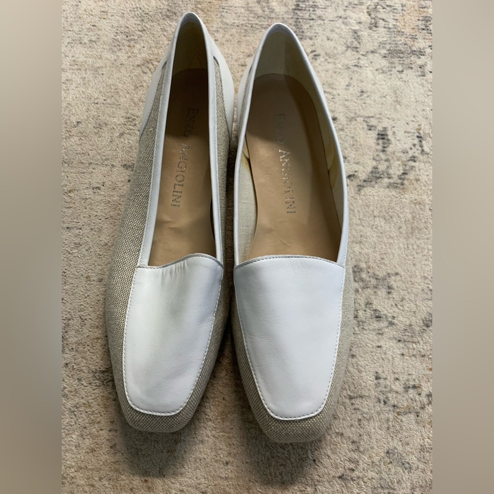 ENZO ANGIOLINI Slip-on Loafers two toned